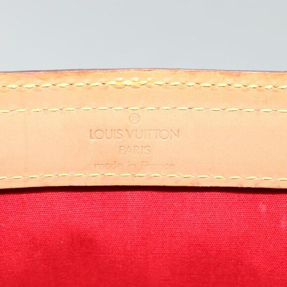 LOUIS VUITTON Monogram Vernis Stanton Tote Bag Red M91078 - Picture 10 of 16